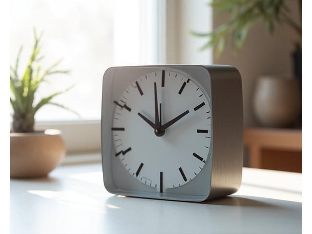 Horloge de table design moderne