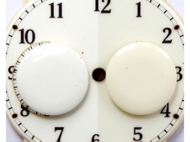 Cadran émaillé restauré